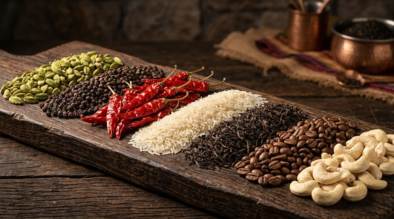 Diverse Indian Agro & Spice Export Commodities