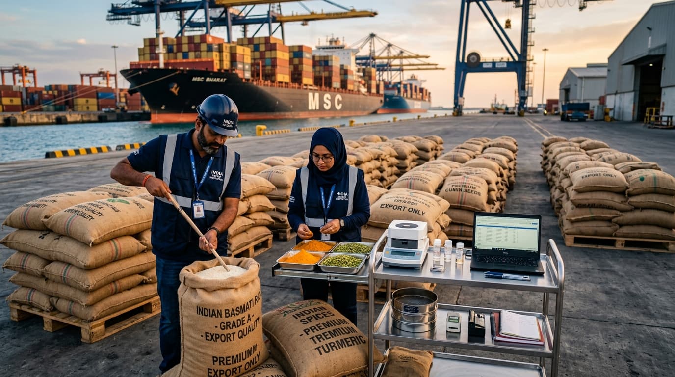 Export Quality Inspection and Commodity Logistics